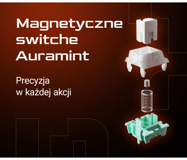SMX Magnitide HE Switch Auramint Lumos Core - 1346726 - zdjęcie 4